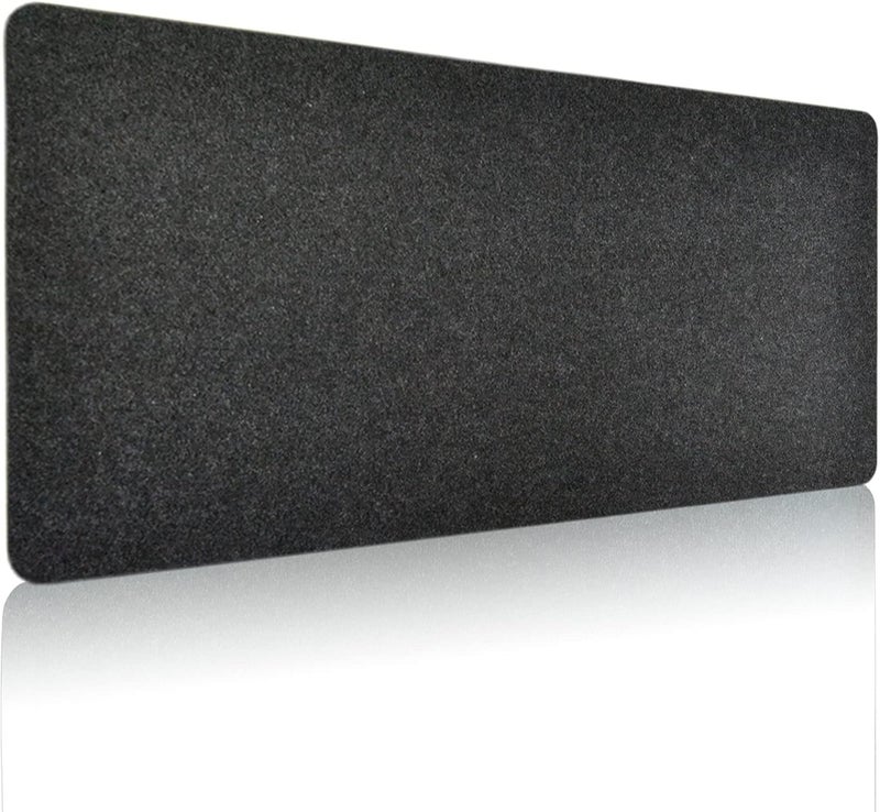 DAWNTREES Large Felt Desk Mat, 40''x16'' Full Desk Mouse Pad, Office Computer Desk Mat for Keyboard,100X40cm Felt Desktop Mat for Desk Pad Protector - Image 1